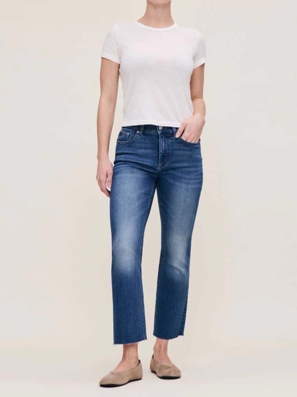 DL 1961 BRIDGET BOOT PETITE HIGH RISE INSTASCULPT PANTS -HULTON